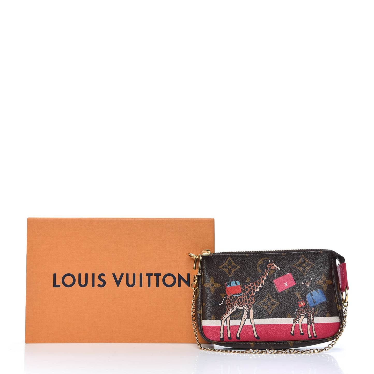 Monogram 2017 Christmas Animation Mini Pochette Accessories