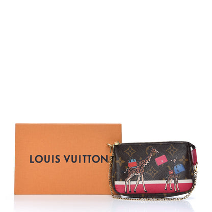Louis Vuitton Monogram 2017 Christmas Animation Mini Pochette Accessories 7 of 7