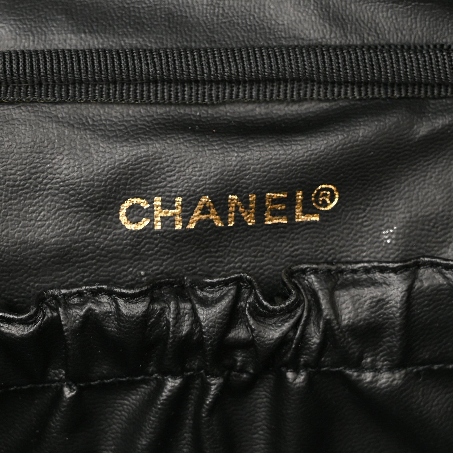 Chanel Caviar CC Vanity Cosmetic Case Black 6 of 11