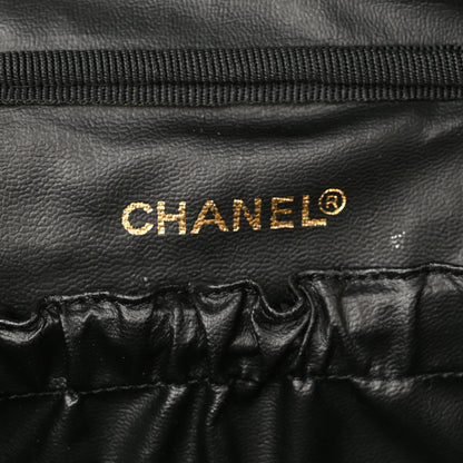 Chanel Caviar CC Vanity Cosmetic Case Black 6 of 11