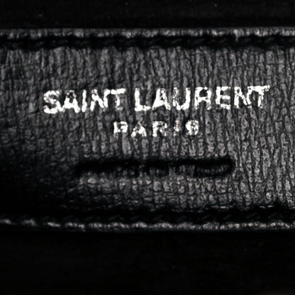 Saint Laurent Calfskin Medium Monogram Sunset Black 6 of 12