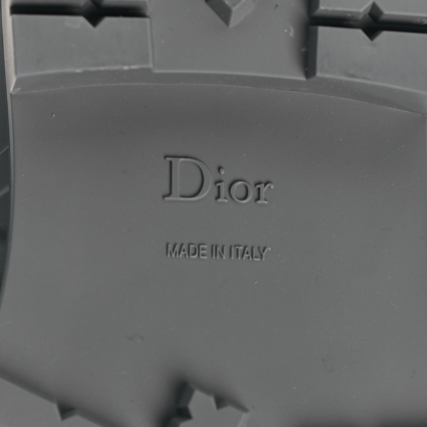 Rubber Diorcamp Low Boots 40 Grey
