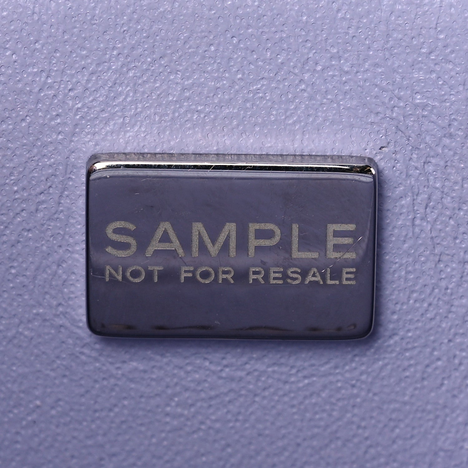Chanel Lambskin Quilted Mini Rectangular Flap Light Purple 7 of 9