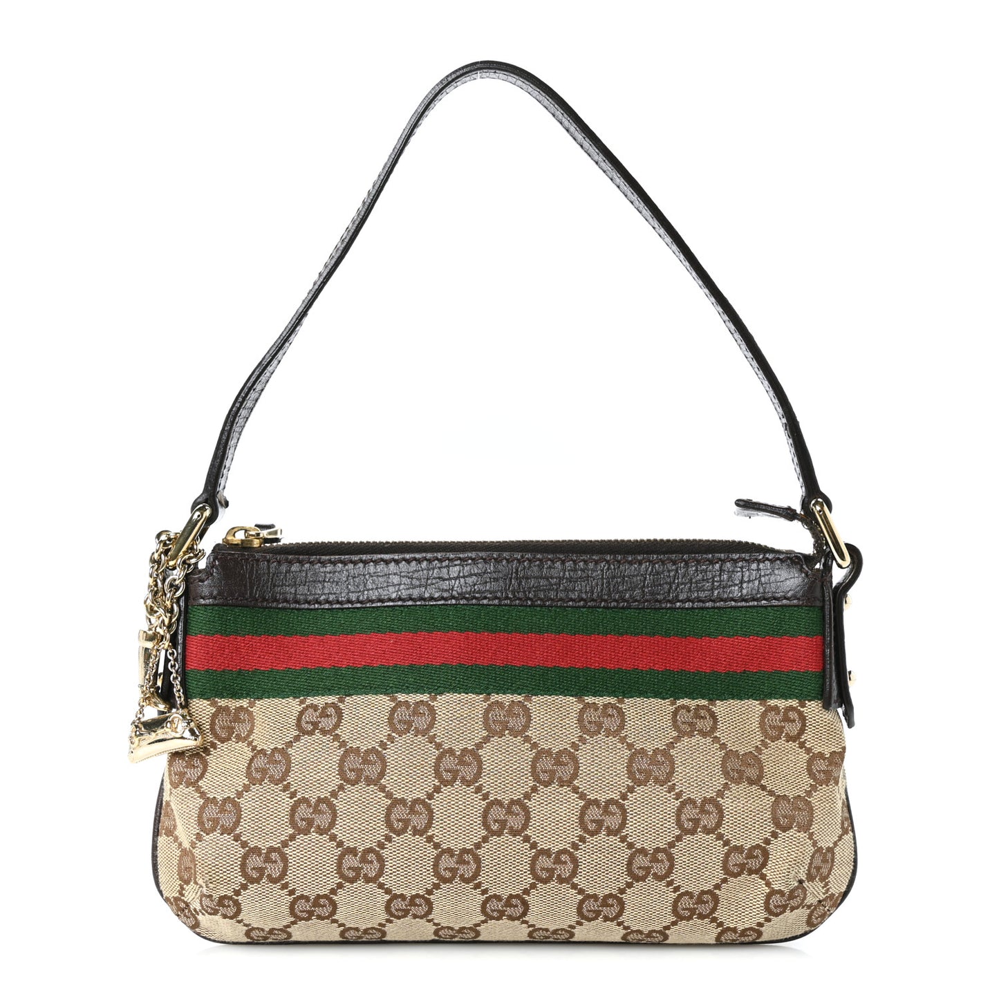 Monogram Web Pochette Dark Brown