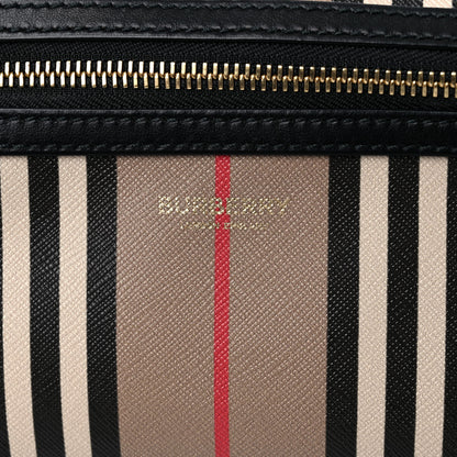 Burberry E-Canvas Icon Stripe Sonny Bum Bag Archive Beige 9 of 9