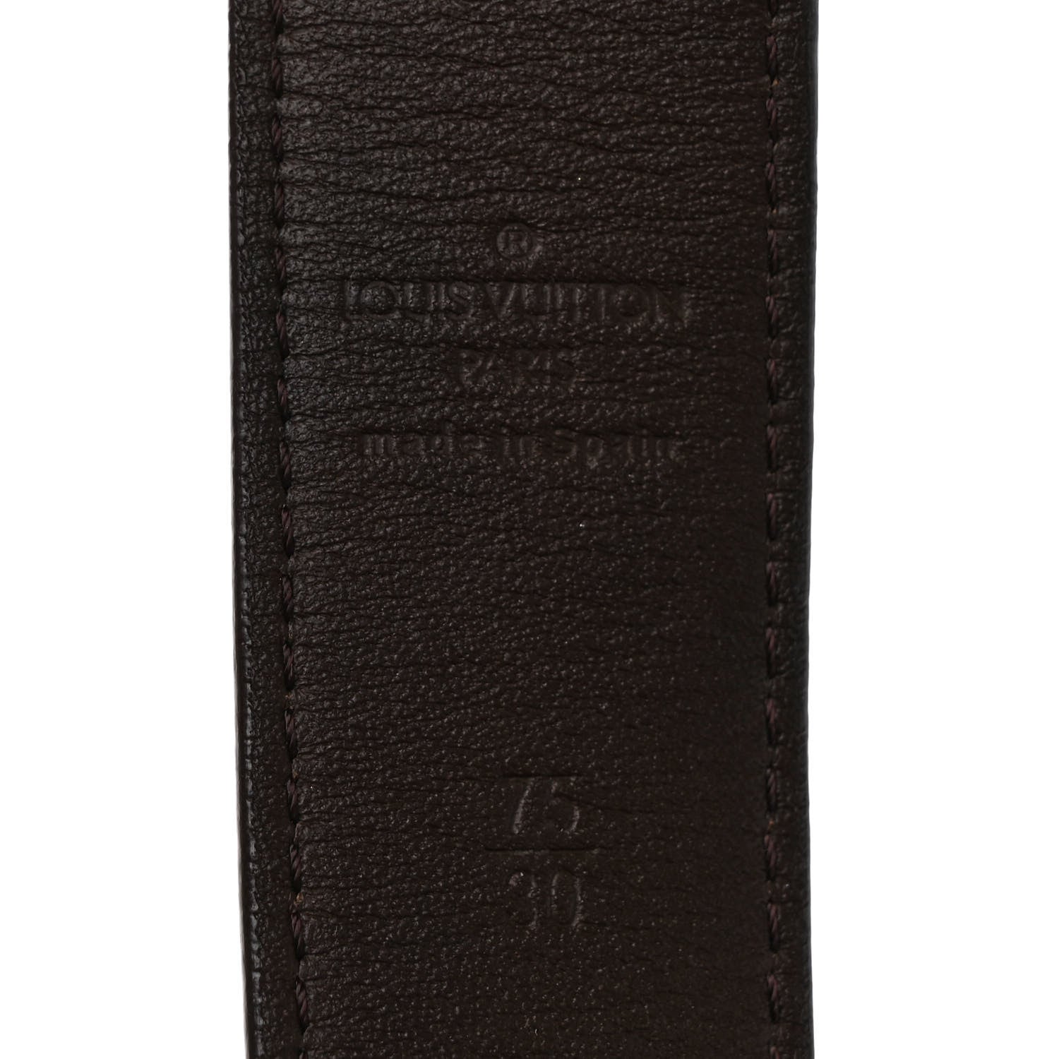 Louis Vuitton Monogram LV Cut Reversible Belt 75 30 3 of 5