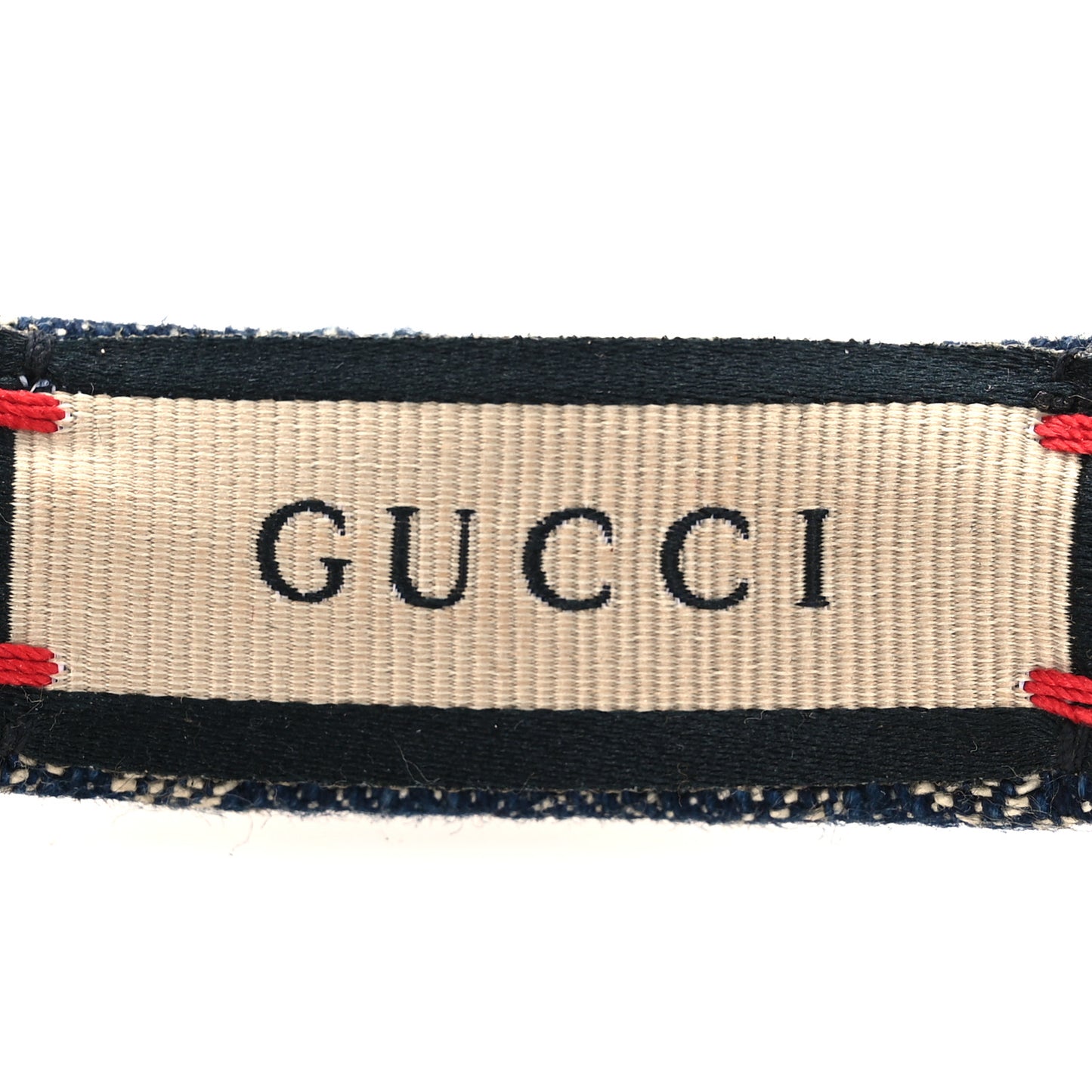 Denim Monogram Headband