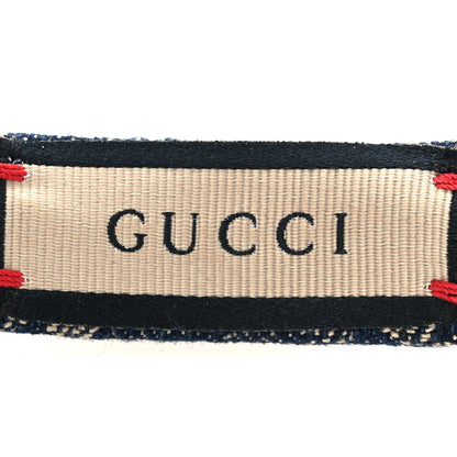 Gucci Denim Monogram Headband 4 of 6