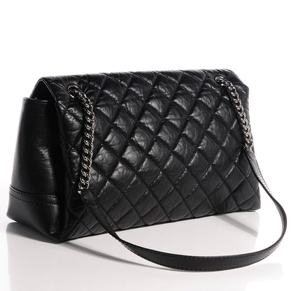 Chanel Calfskin Medium Lady Pearly Flap Black 3 of 9