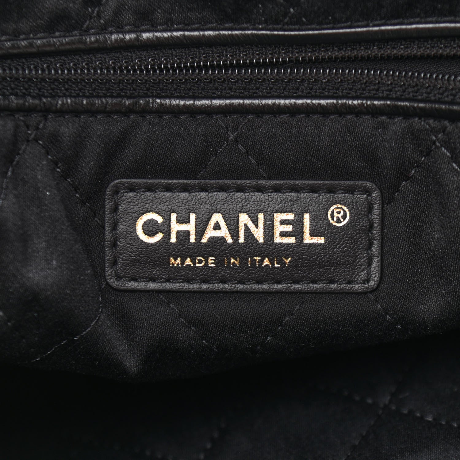 Chanel Shiny Calfskin Quilted Chanel 22 Black 7 of 11