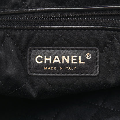 Chanel Shiny Calfskin Quilted Chanel 22 Black 7 of 11