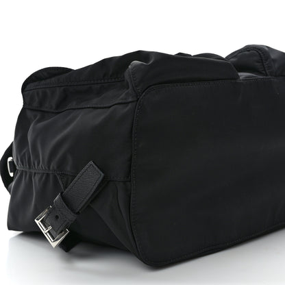 Prada Re-Nylon Saffiano Medium Backpack Black 9 of 12