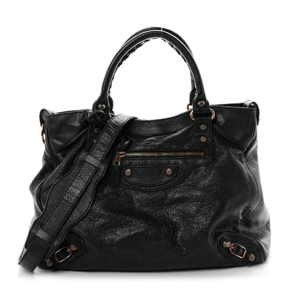 Balenciaga Agneau Giant 12 Rose Gold Hardware Velo Black 1 of 11