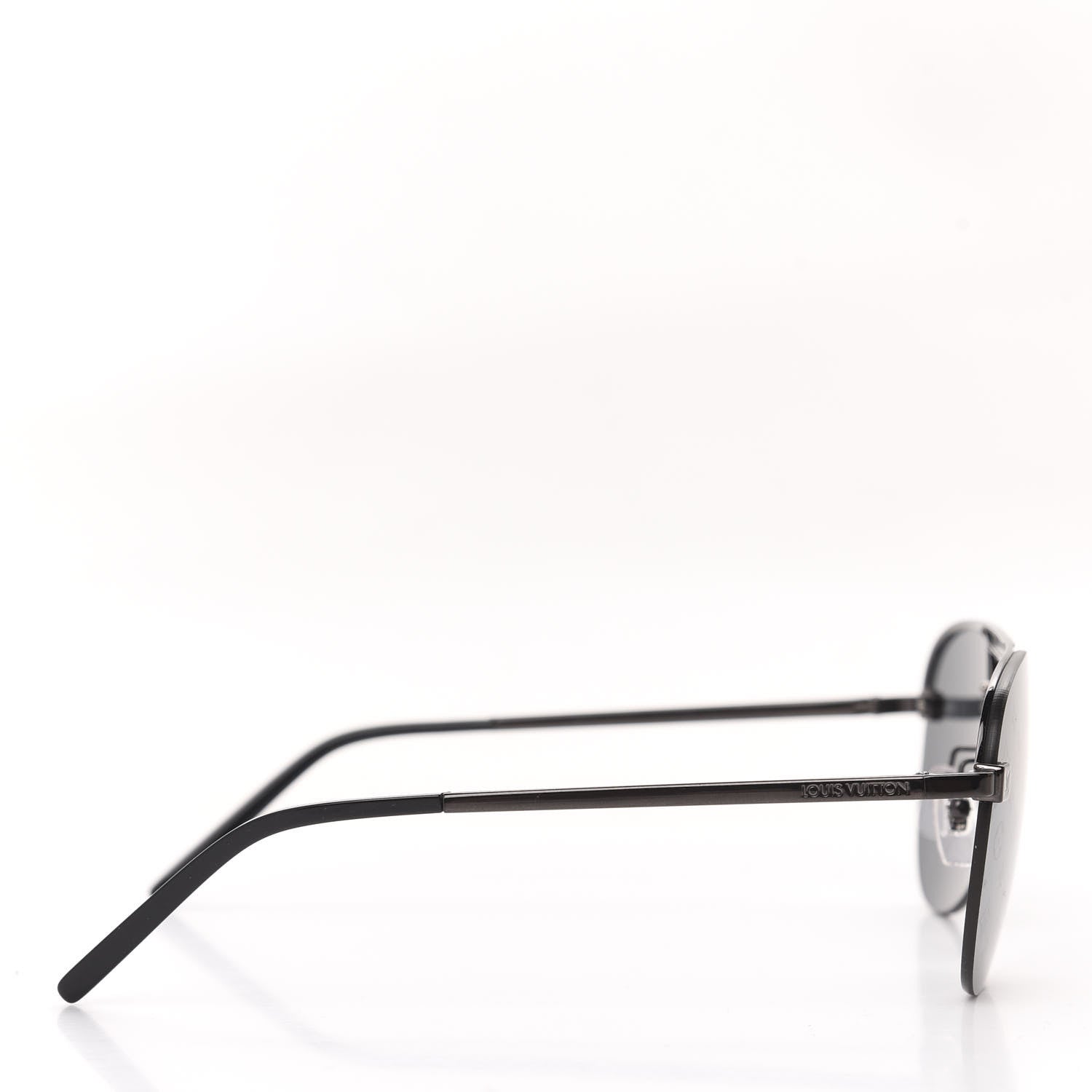 Louis Vuitton Monogram Clockwise Sunglasses Z1019E Dark Gun 3 of 7