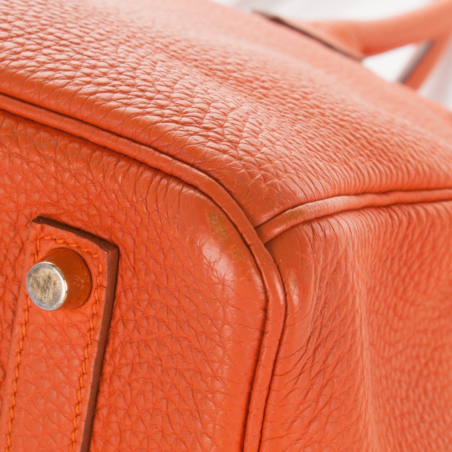 Togo Birkin 35 Orange