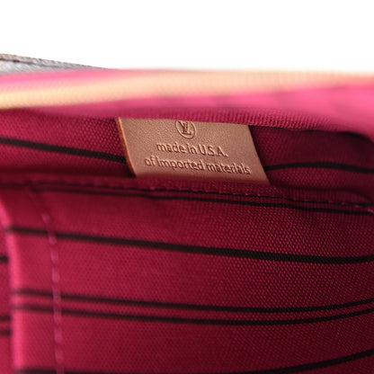 Louis Vuitton Monogram Neverfull MM GM Pochette Pivoine 6 of 11