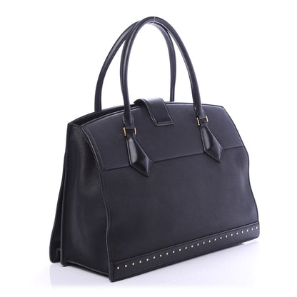 Louis Vuitton Taurillon Cour Marly MM Black 2 of 8