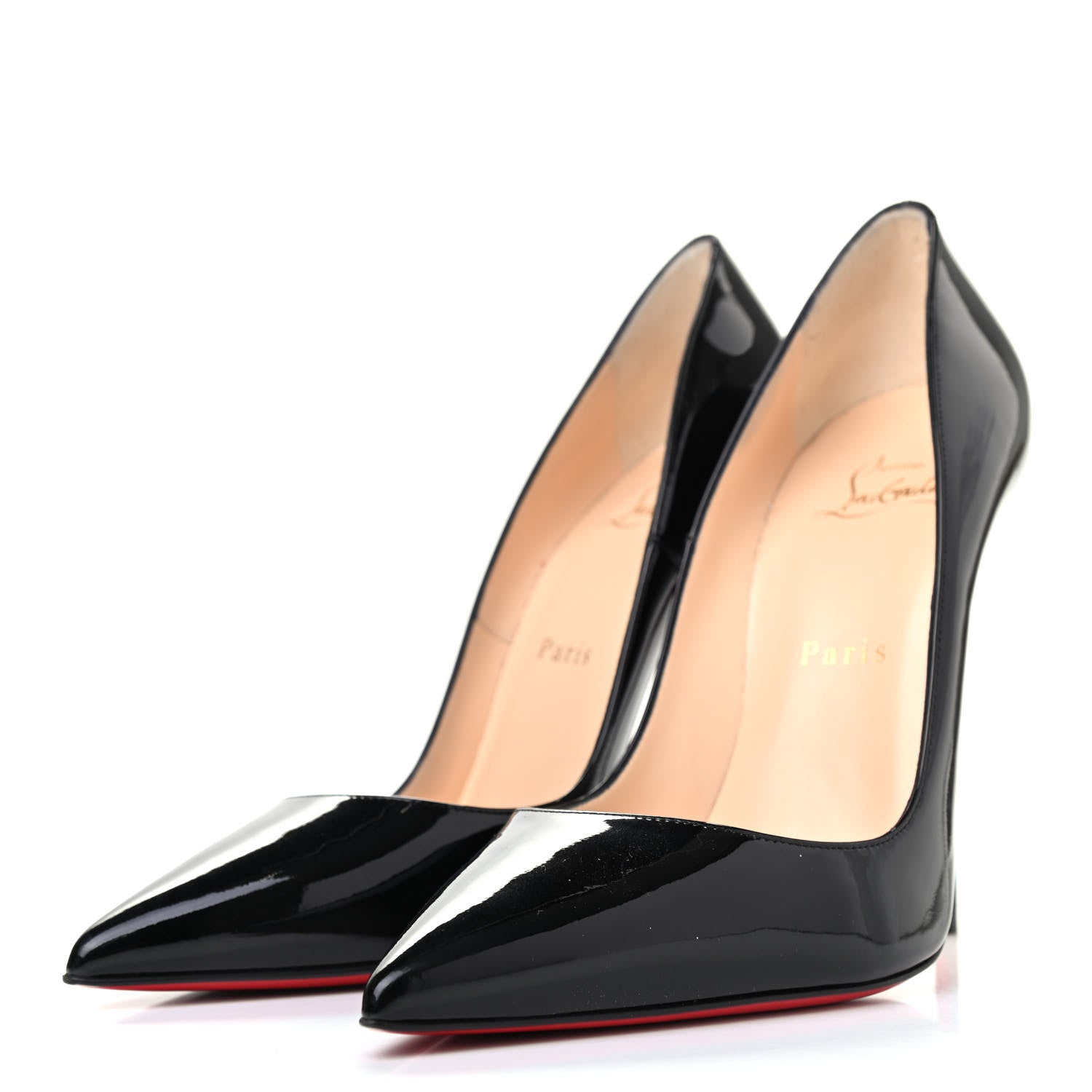 Christian Louboutin Patent So Kate 120 Pumps 37.5 Black 3 of 8