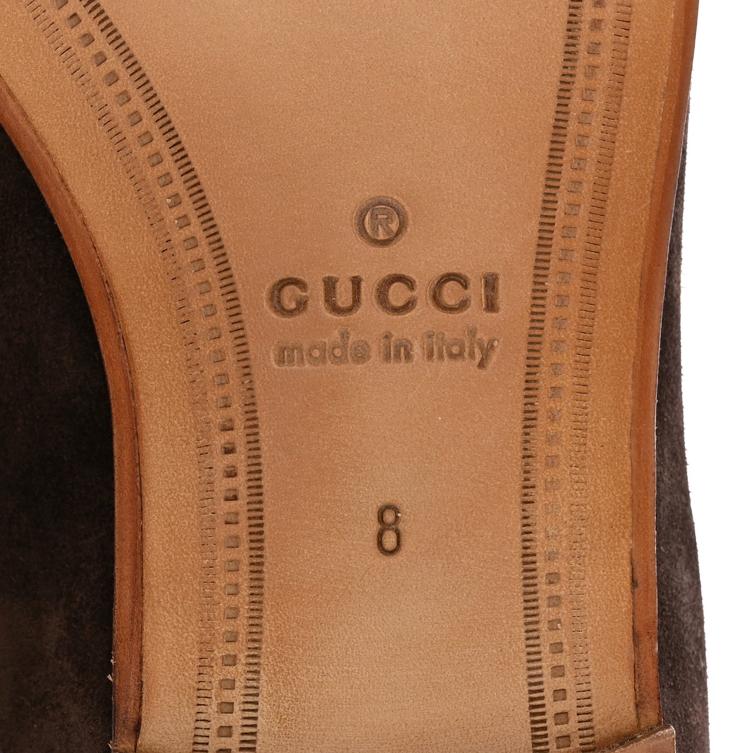 Gucci Luxury Suede GG Monogram Horsebit Mens Jordy Loafers 8 Night Cocoa 7 of 11