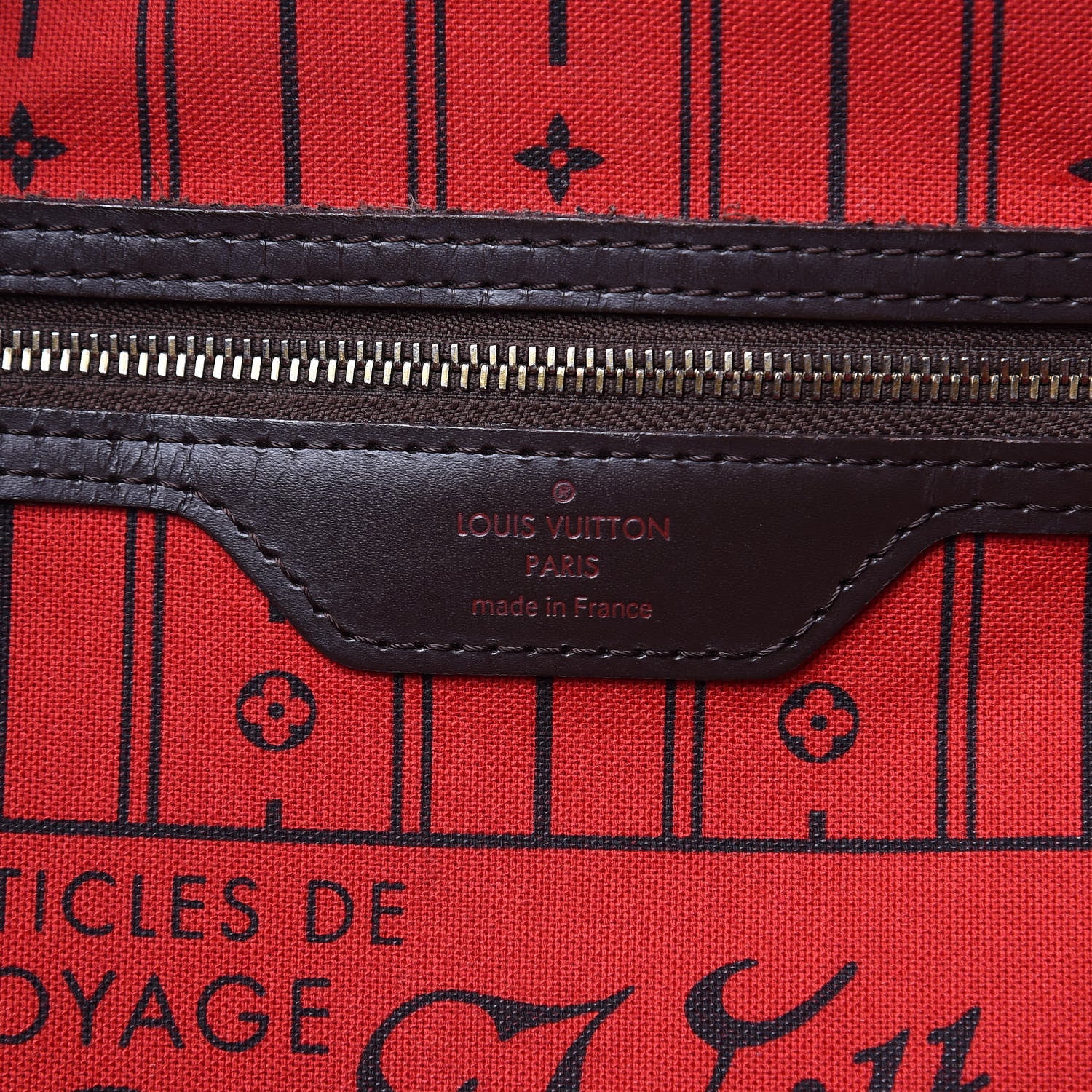 Louis Vuitton Damier Ebene Neverfull MM 6 of 18