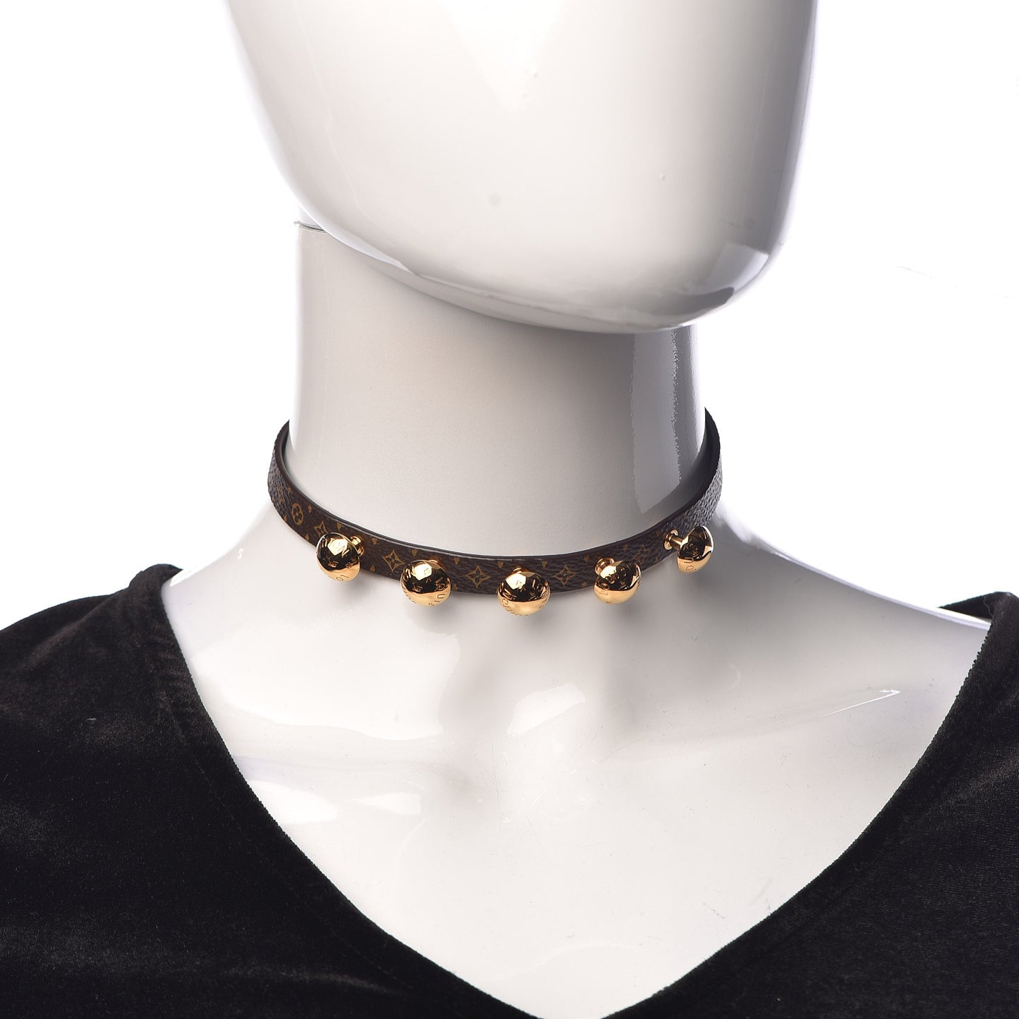 Monogram Studdy Choker Necklace