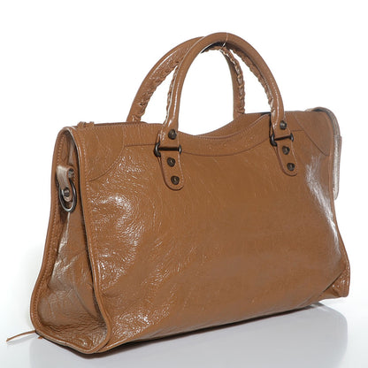 Balenciaga Agneau Classic Hardware City Marron Cannelle 3 of 12