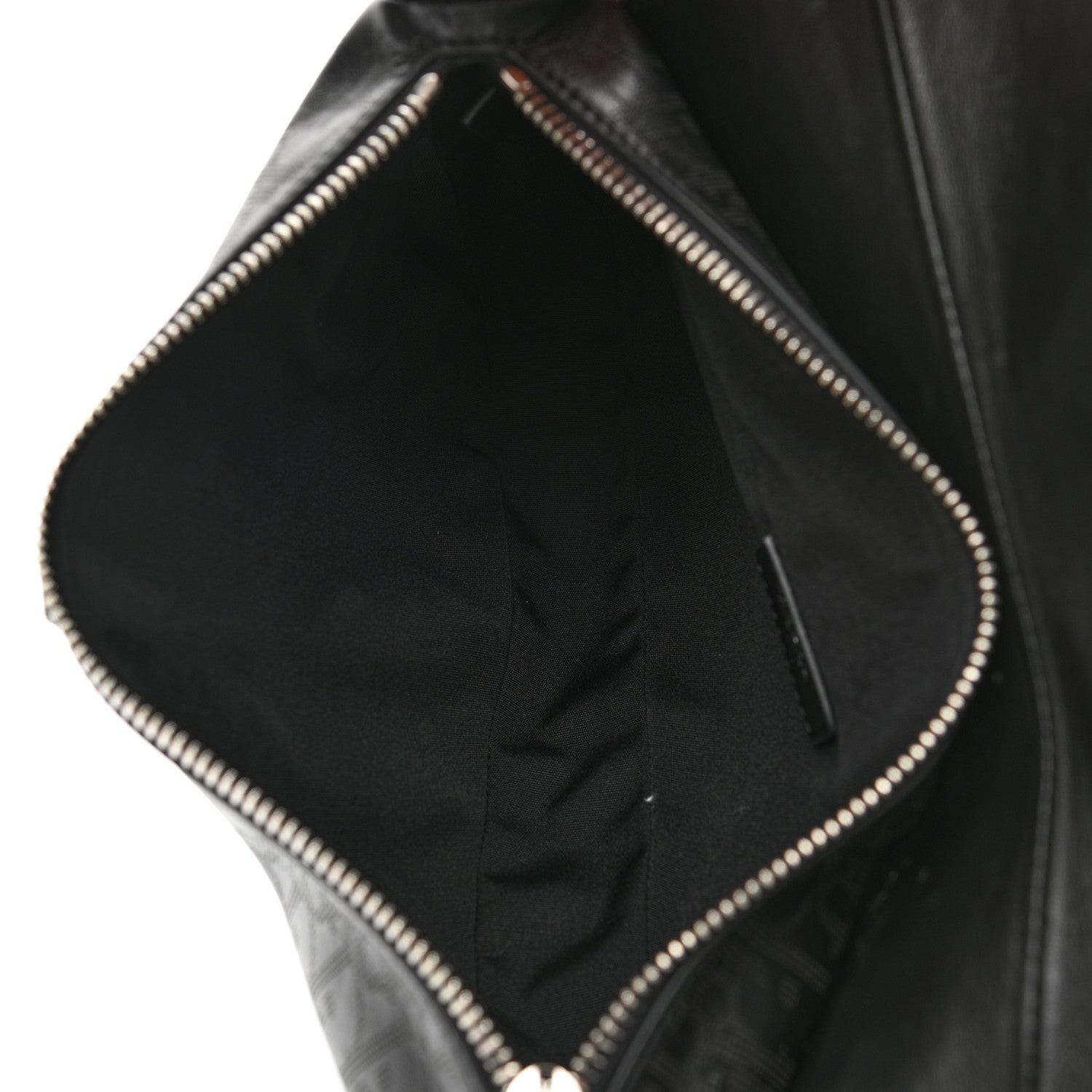 Christian Dior Calfskin Perforated Oblique Galaxy Mens Saddle Bag Black 5 of 10