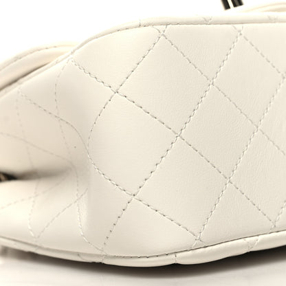 Chanel Lambskin Quilted Mini Pearl Crush Flap White 9 of 11