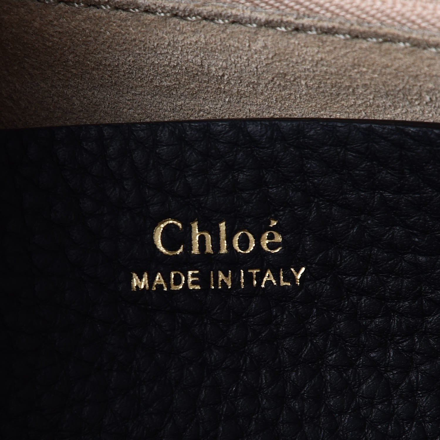 Chloe Grained Calfskin Small Hayley Hobo Black 6 of 8
