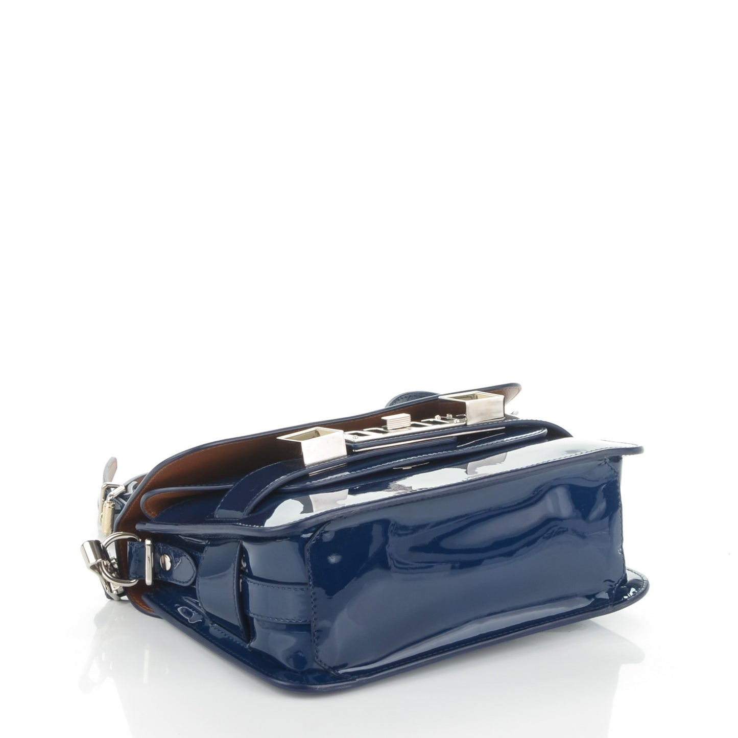 Patent Mini PS11 Classic Shoulder Bag Cadet Blue