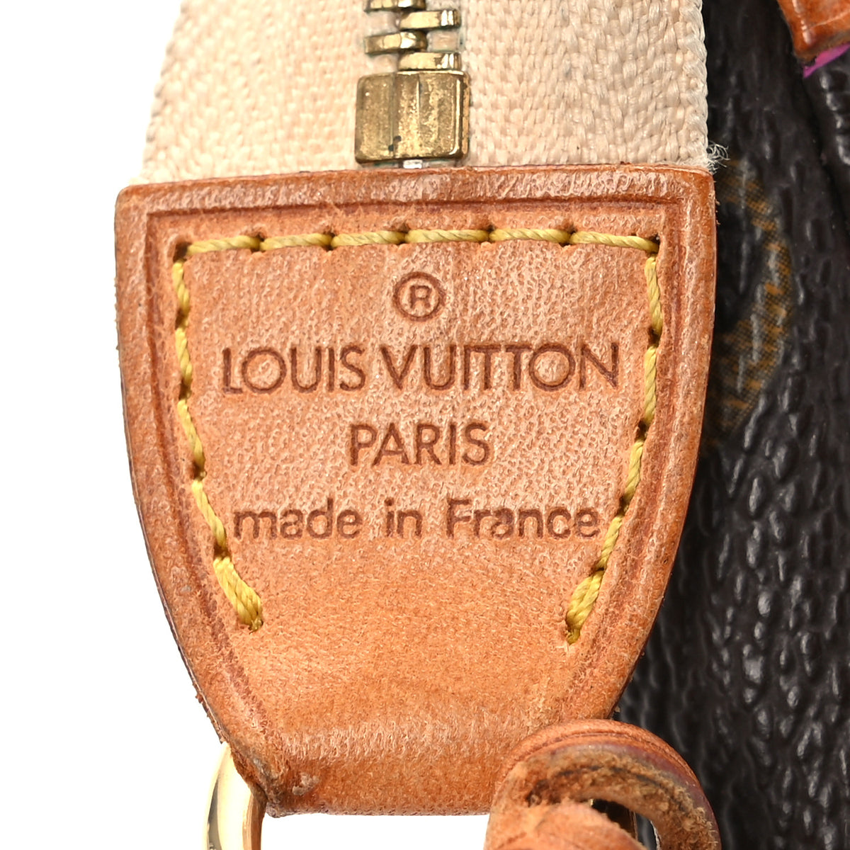 Louis Vuitton Monogram Cherry Blossom Pochette Accessories Brown 7 of 10