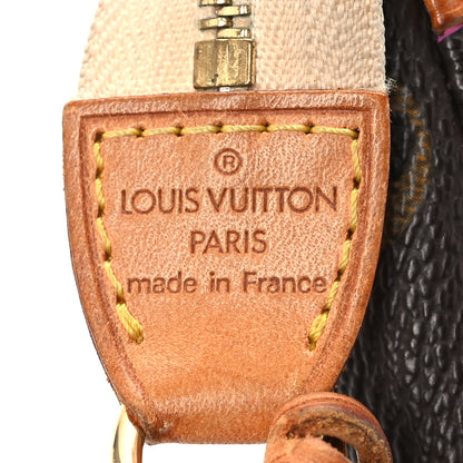 Louis Vuitton Monogram Cherry Blossom Pochette Accessories Brown 7 of 10