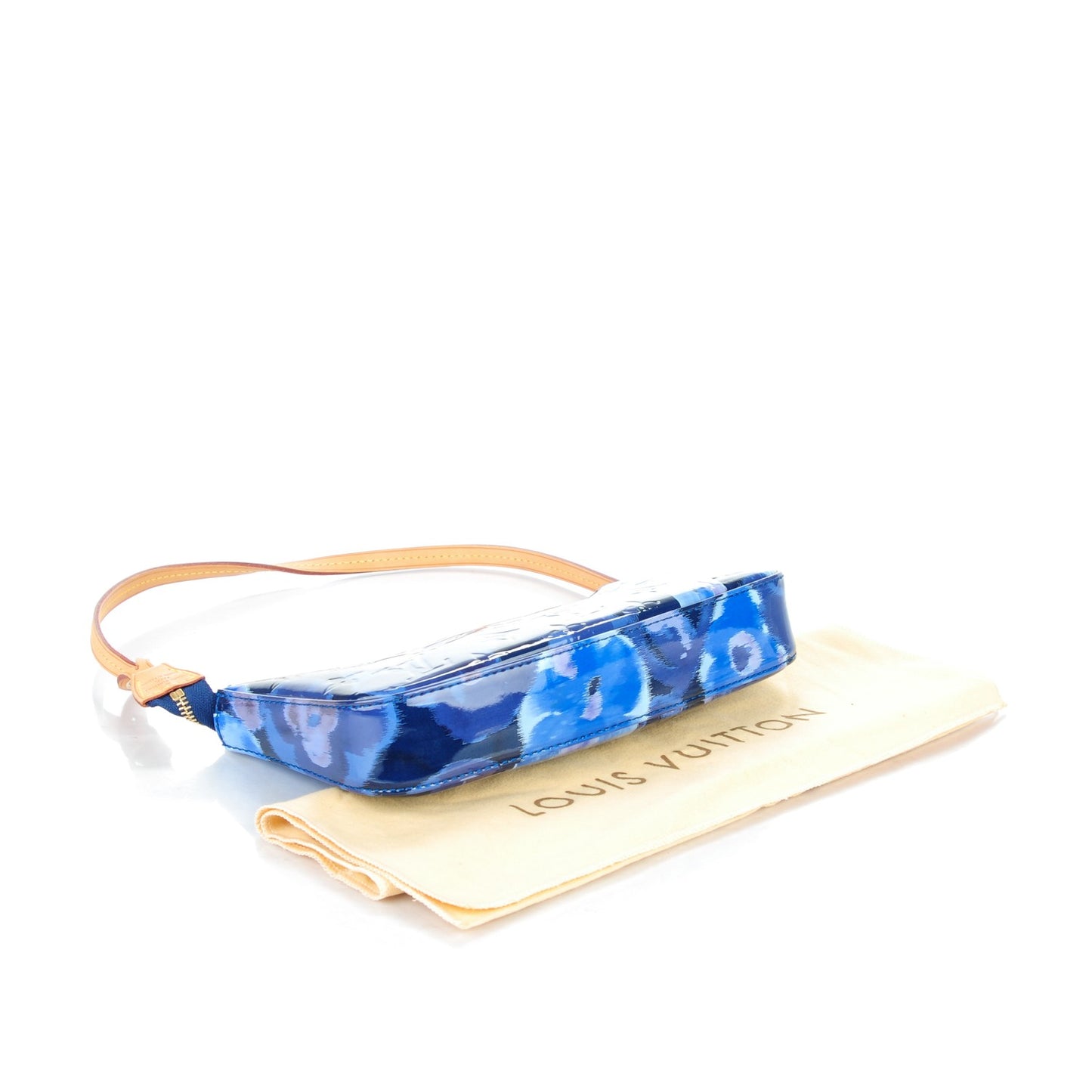 Vernis Ikat Pochette Accessories NM Grand Blue