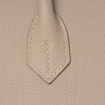 Hermes Togo Birkin 30 Gris Tourterelle 26 of 33