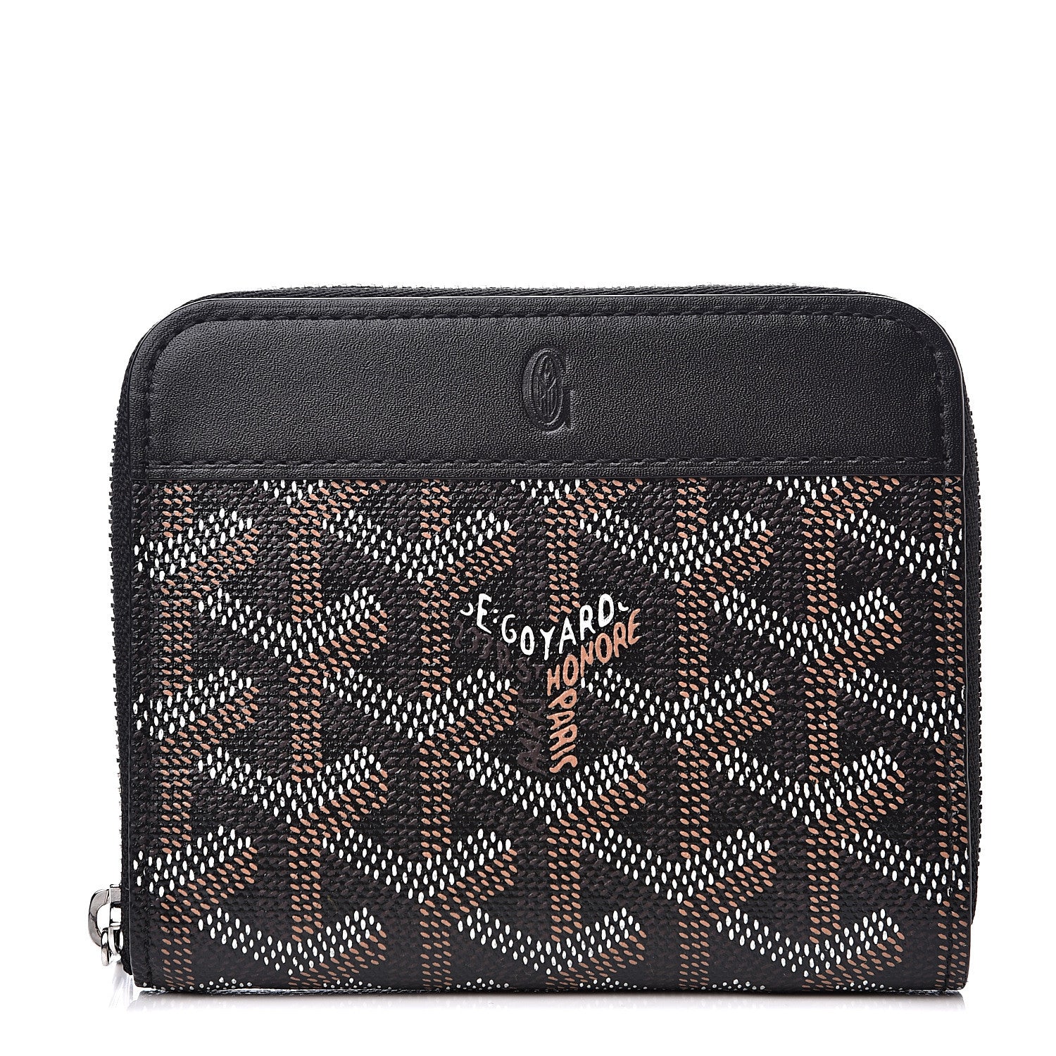 Goyard Goyardine Matignon PM Wallet Black 1 of 6