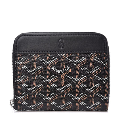 Goyard Goyardine Matignon PM Wallet Black 1 of 6