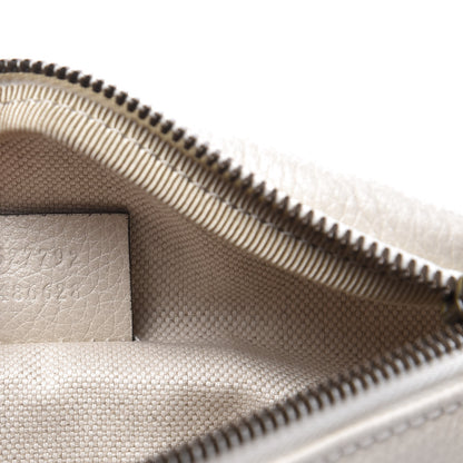 Gucci Grained Calfskin Small Logo Belt Bag White 8 of 10