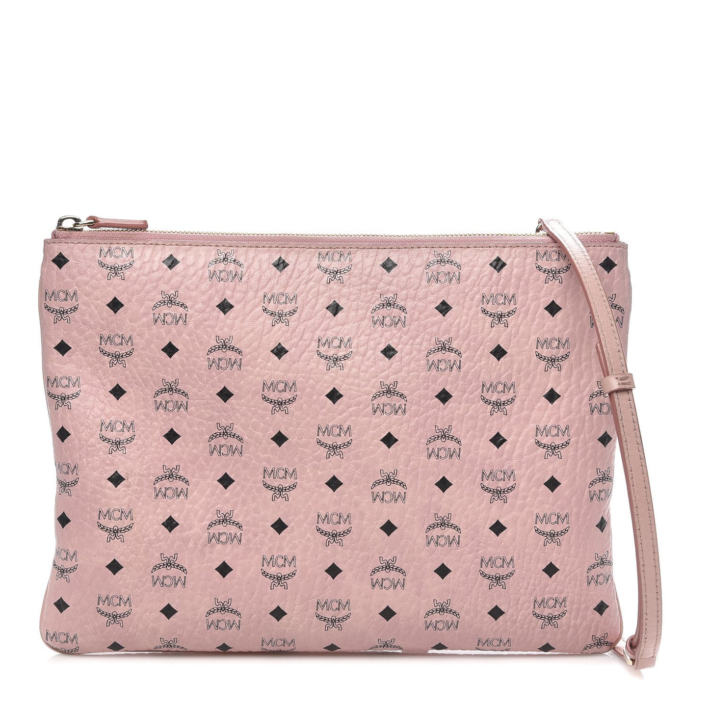 Visetos Medium Crossbody Pouch Soft Pink