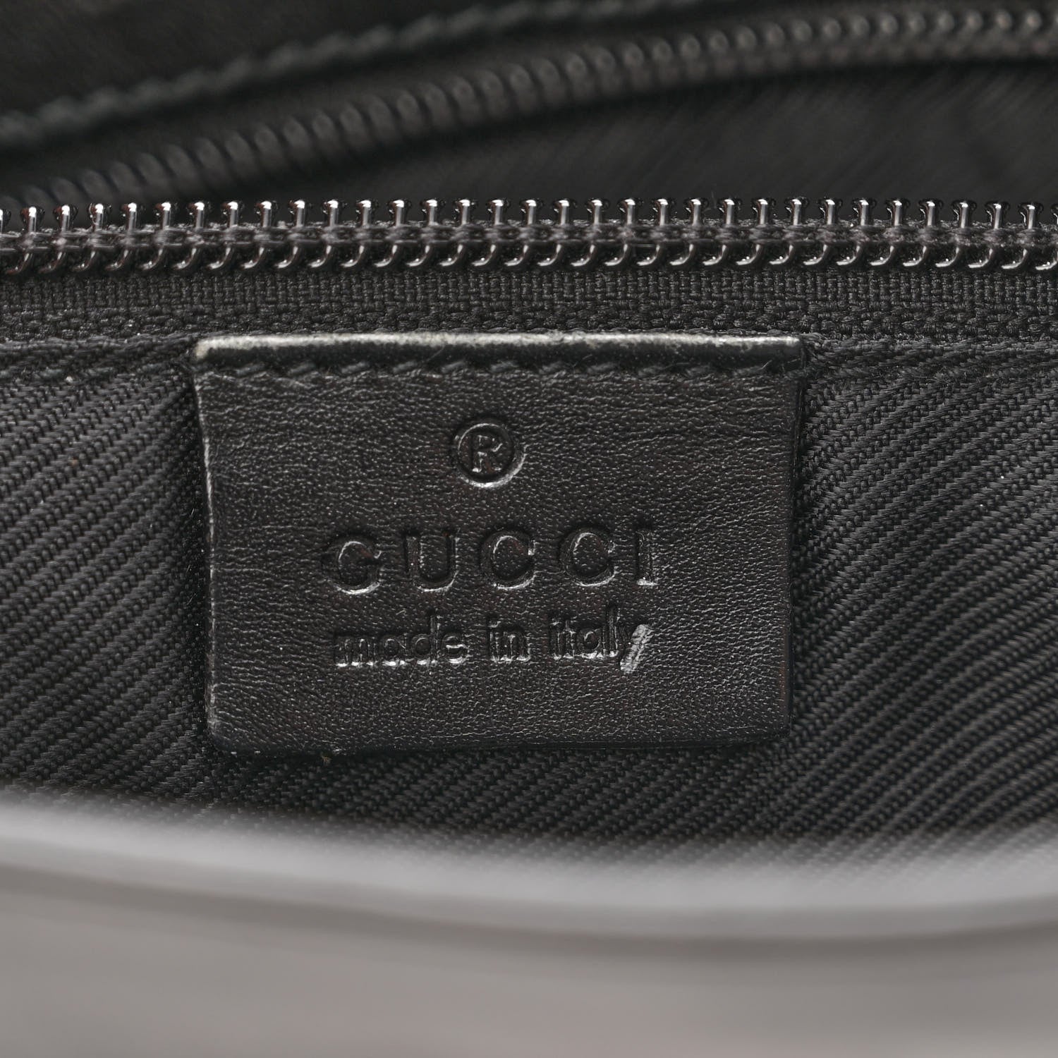 Gucci GG Monogram Messenger Crossbody Bag Black 6 of 10
