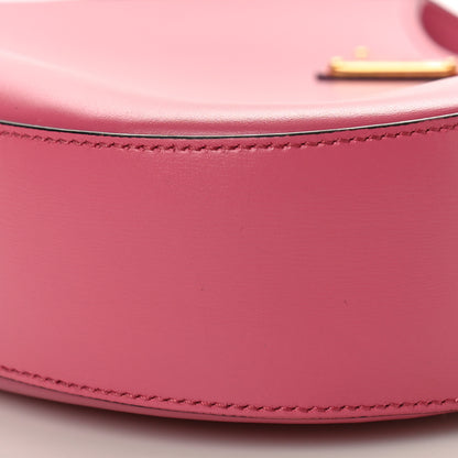 Prada Spazzolato Cleo Shoulder Bag Black Pink 8 of 9