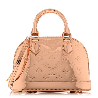 Louis Vuitton Monogram Miroir Alma BB Copper 1 of 10