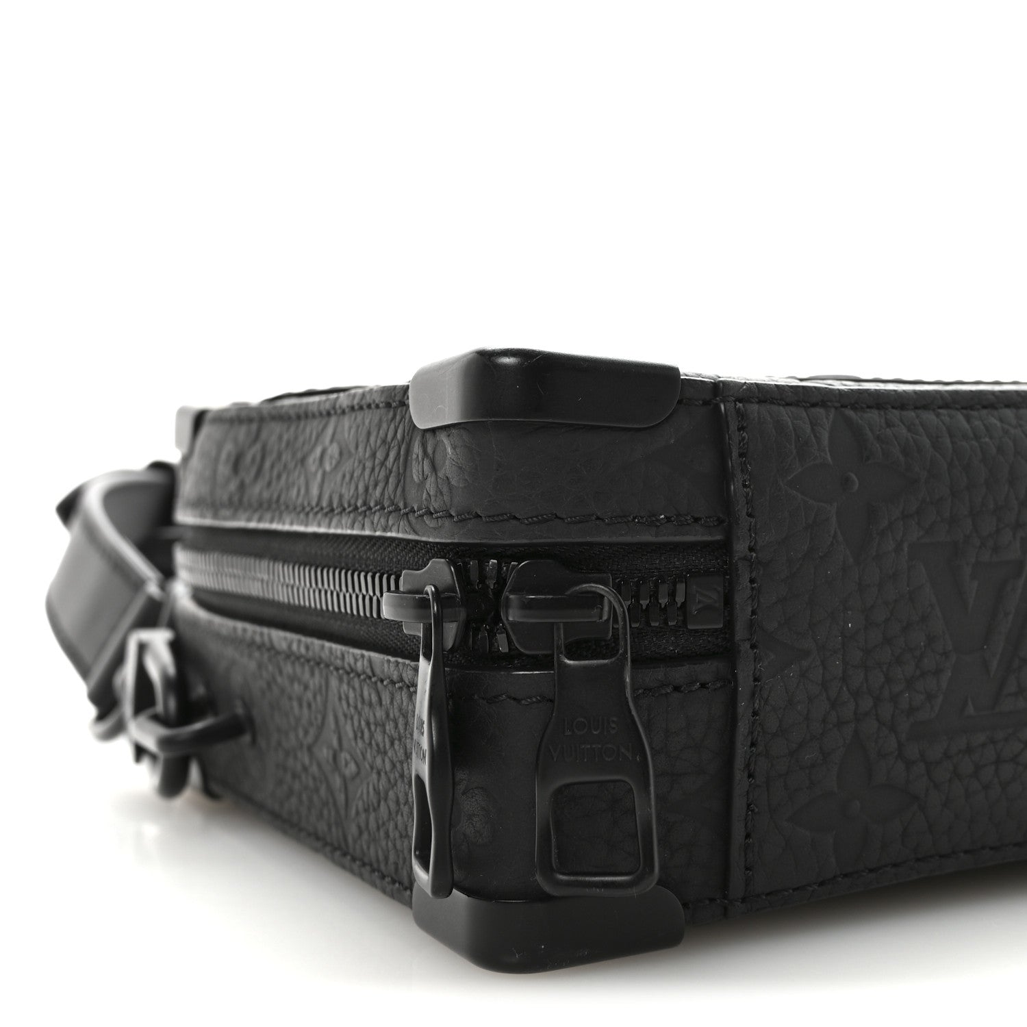 Louis Vuitton Taurillon Monogram Soft Trunk Black 8 of 9