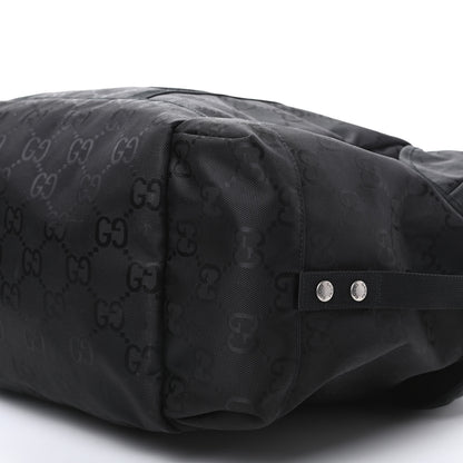 Gucci Econyl Nylon Monogram Off The Grid Duffle Bag Black 10 of 10
