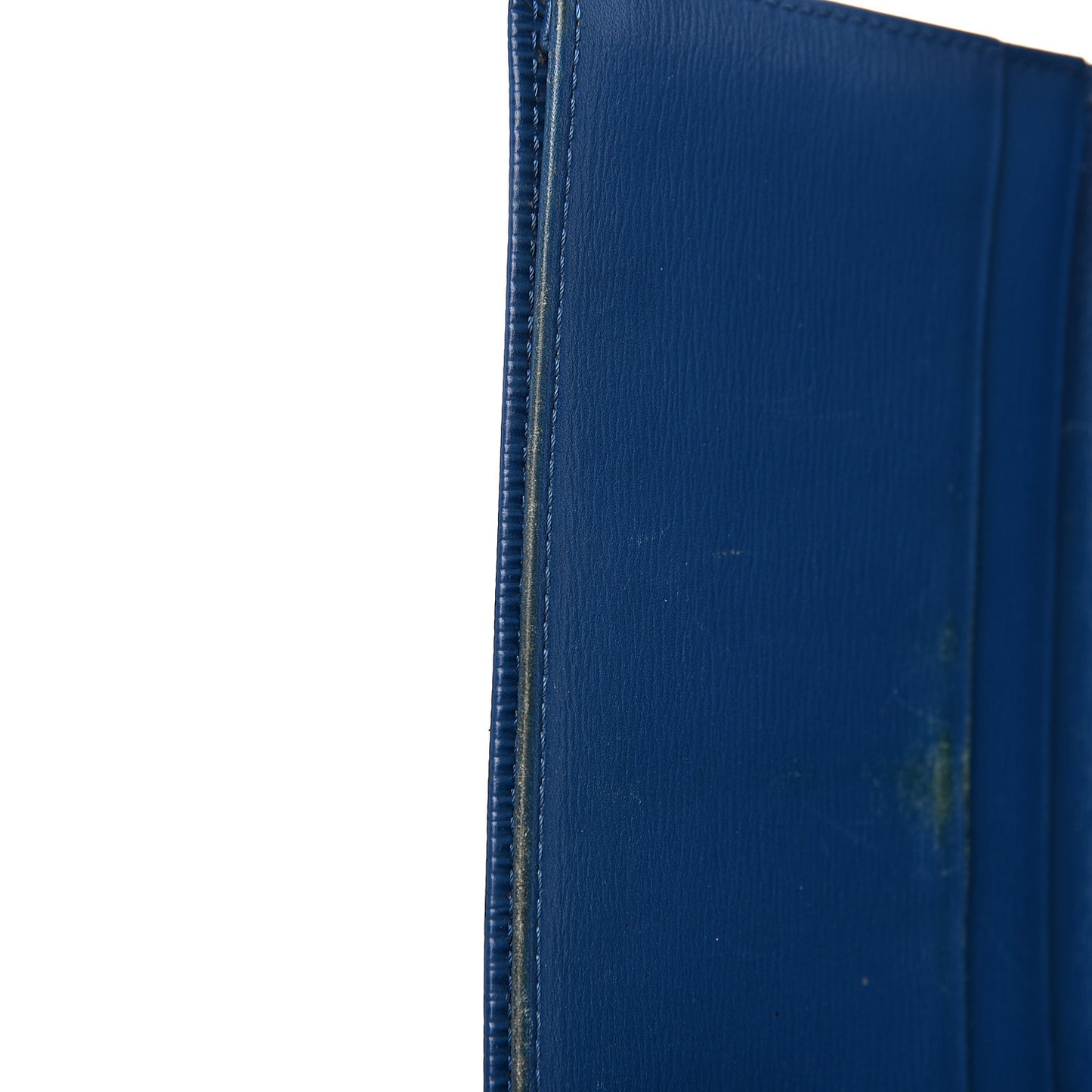 Epi Checkbook Card Holder Cyan