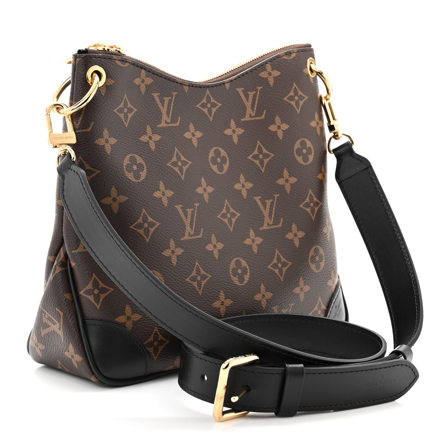 Louis Vuitton Monogram Odeon PM Black 3 of 11