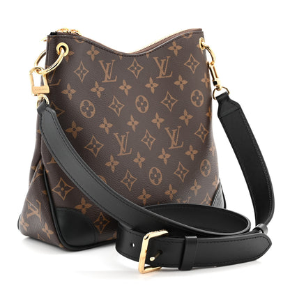Louis Vuitton Monogram Odeon PM Black 3 of 11