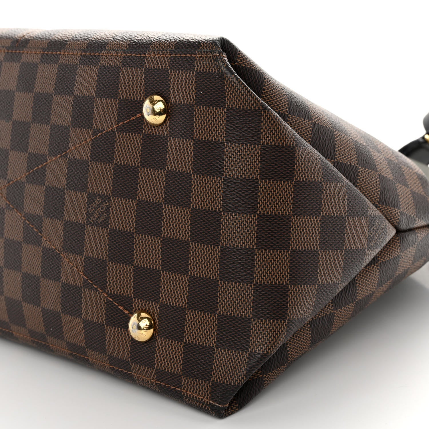 Louis Vuitton Damier Ebene Calfskin Maida Khaki 9 of 9