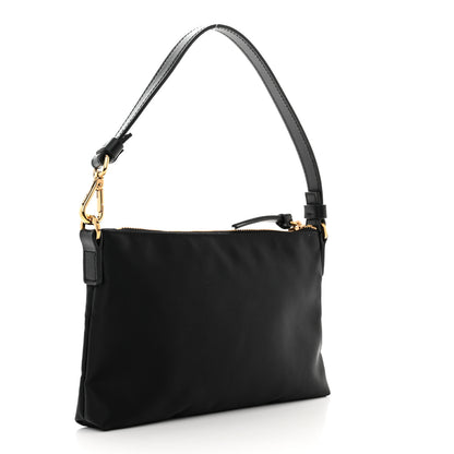 Versace Nylon Tribute Icon Flat Pouch Black 3 of 10