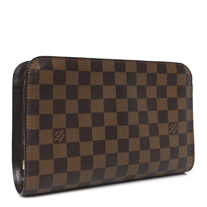 Louis Vuitton Damier Ebene Pochette Saint Louis Clutch 3 of 7