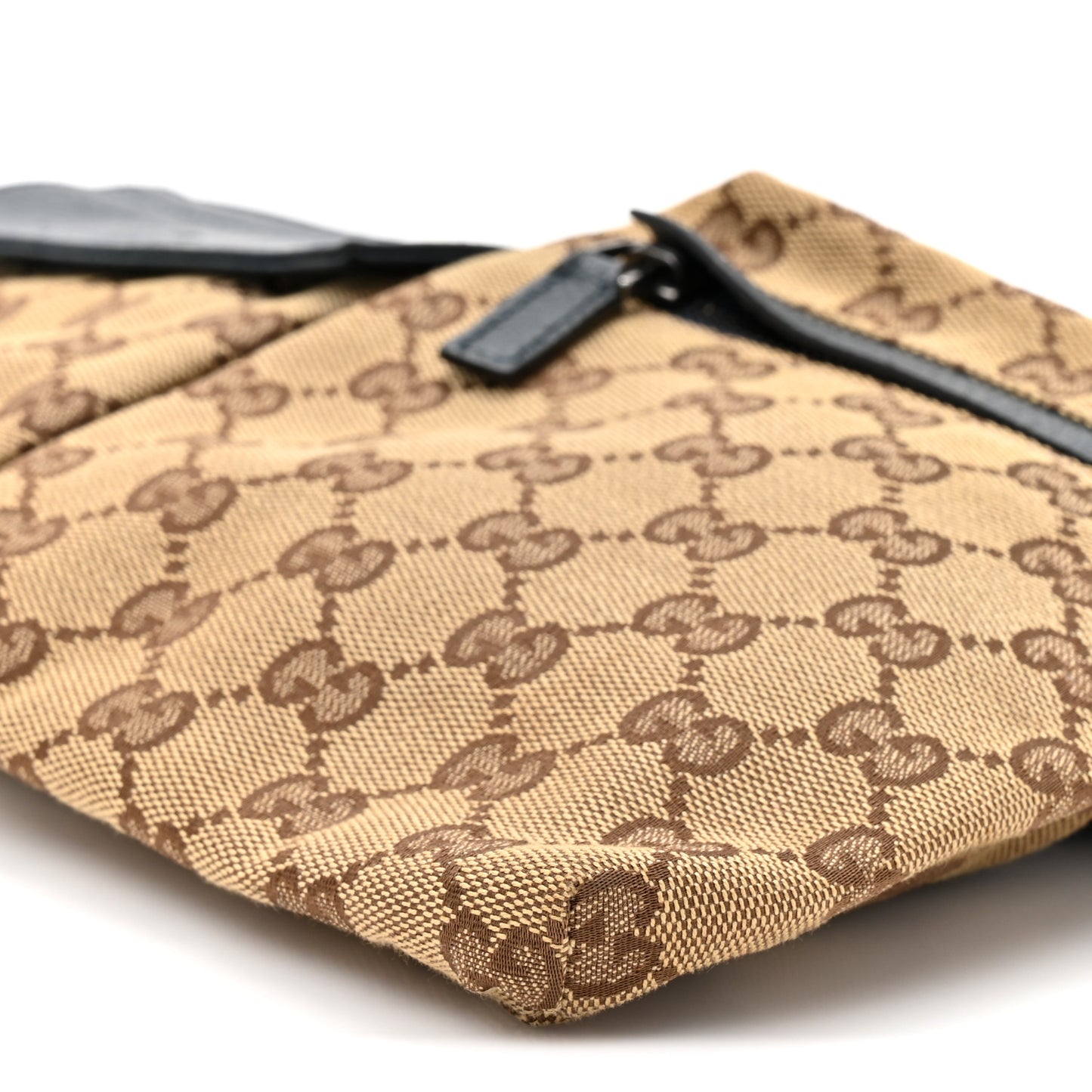 Monogram Web Belt Bag Navy
